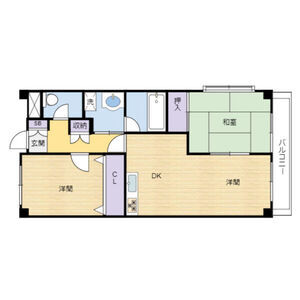 ラ・プラーニュ神山の間取り