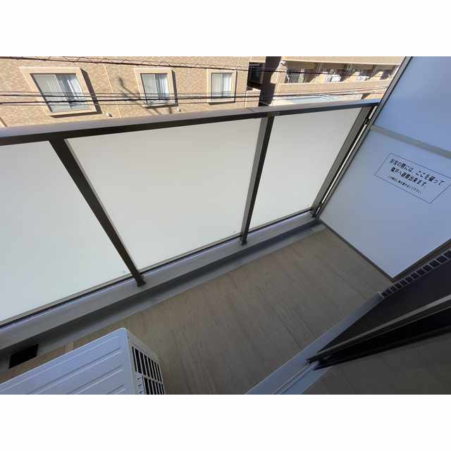 9/14 バルコニー