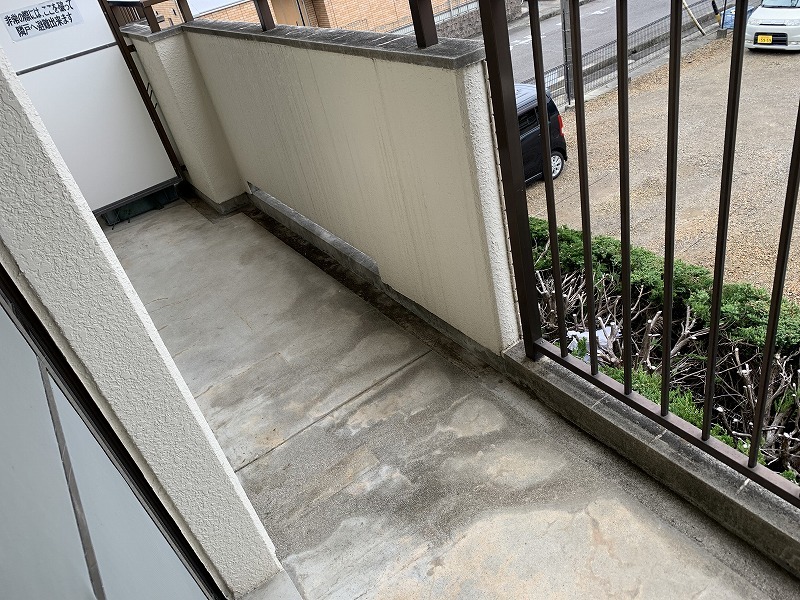 10/17 バルコニー