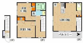 Villa・Symbiose三軒茶屋(ヴィラ・シンビオーズ)の間取り