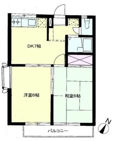 シャロームかねきの間取り