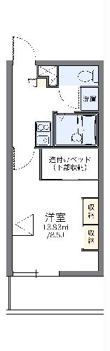 レオパレス大山の間取り