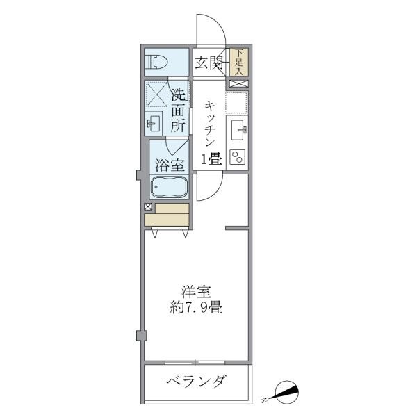 ブリスたまプラーザの間取り