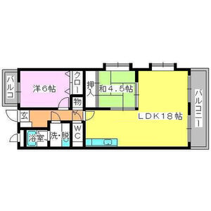 エースワン粕屋の間取り