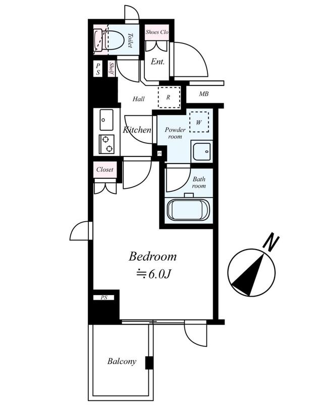 AXAS品川レジデンスの間取り