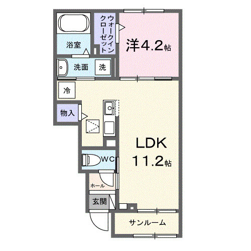 ムゲットの間取り