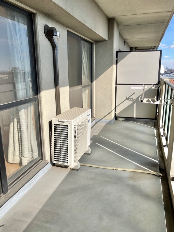 12/16 バルコニー