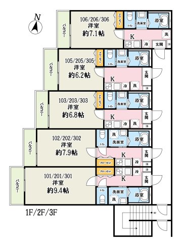 (仮称)キャメル吉川4の間取り