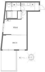 グランピア四谷の間取り