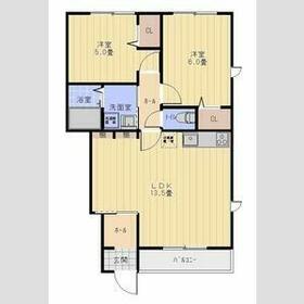 サニースクエアCの間取り