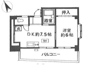 アステール中目黒の間取り