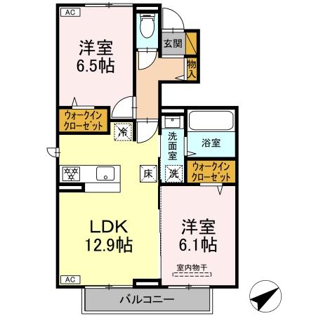 バニュルスⅥの間取り