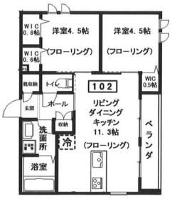 仮)へーベルメゾン中央5丁目北棟の間取り