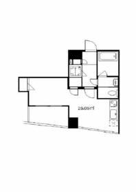 カメリア広尾の間取り