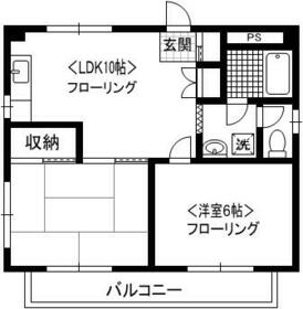 アゼリアオオクボの間取り