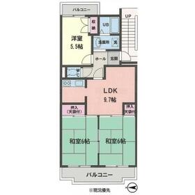 TOWAハイネスの間取り