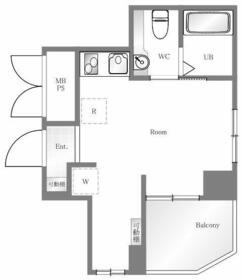 シャンボール白山の間取り