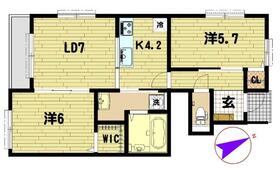 アムール久喜A棟の間取り