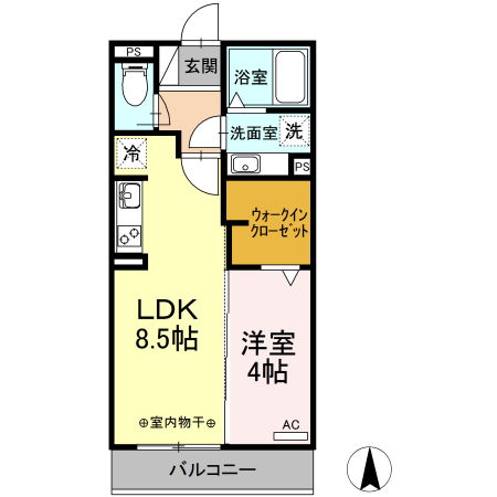 カーサ・マロニエの間取り