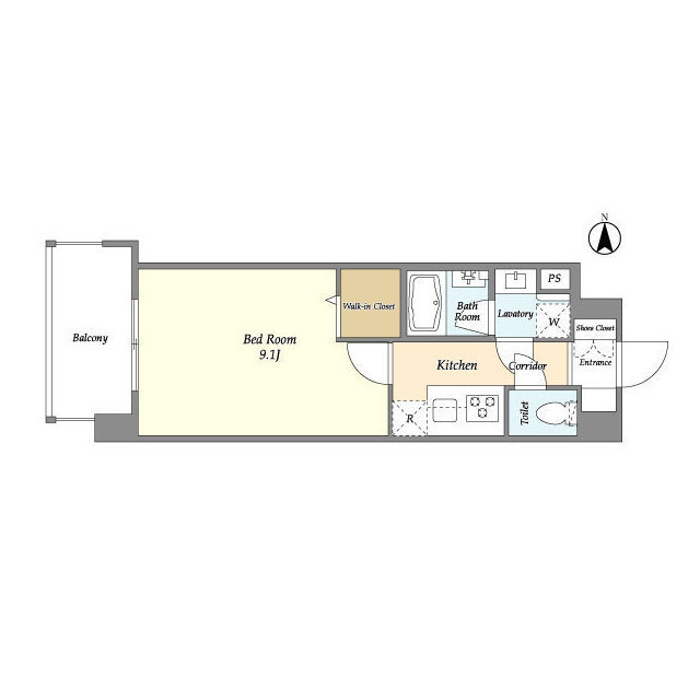 N’s PARK Residence 高田馬場の間取り