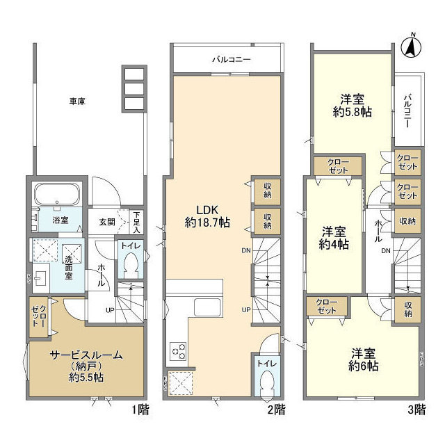 Kolet行徳西#05の間取り