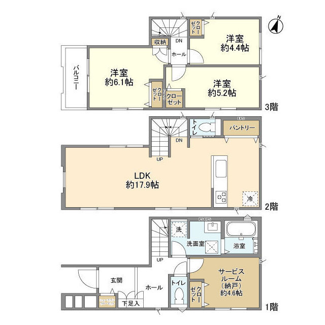 Kolet南元宿#03の間取り