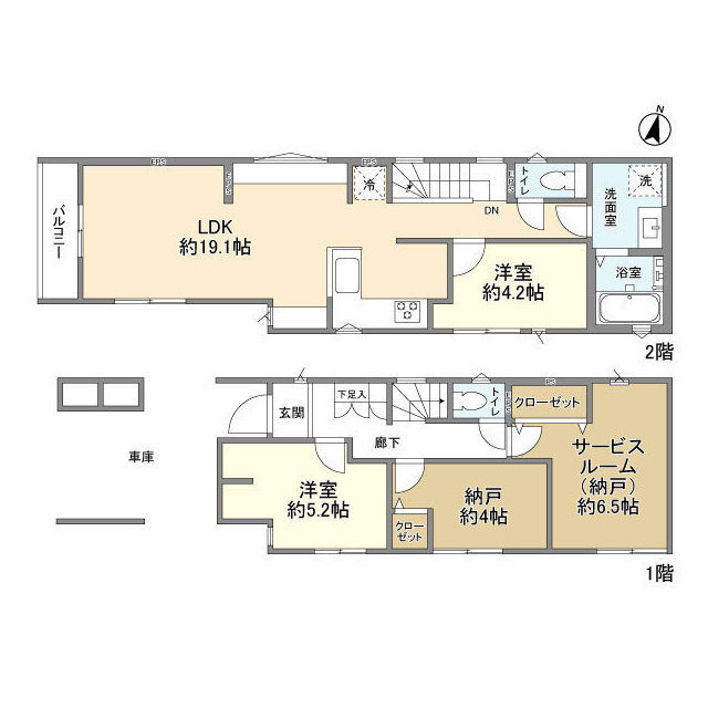 Kolet国分寺高木町#02の間取り