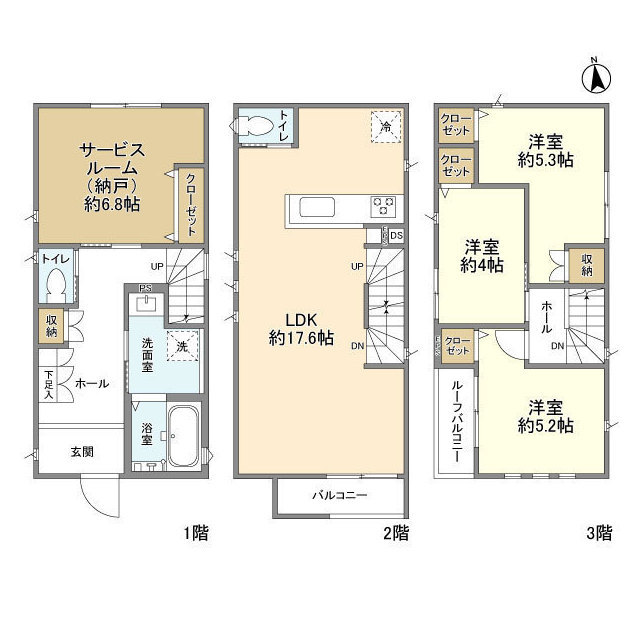 Kolet扇大橋#06の間取り