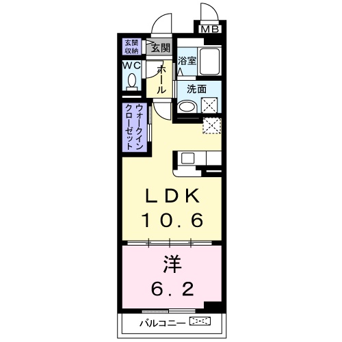 ジョイエイトの間取り