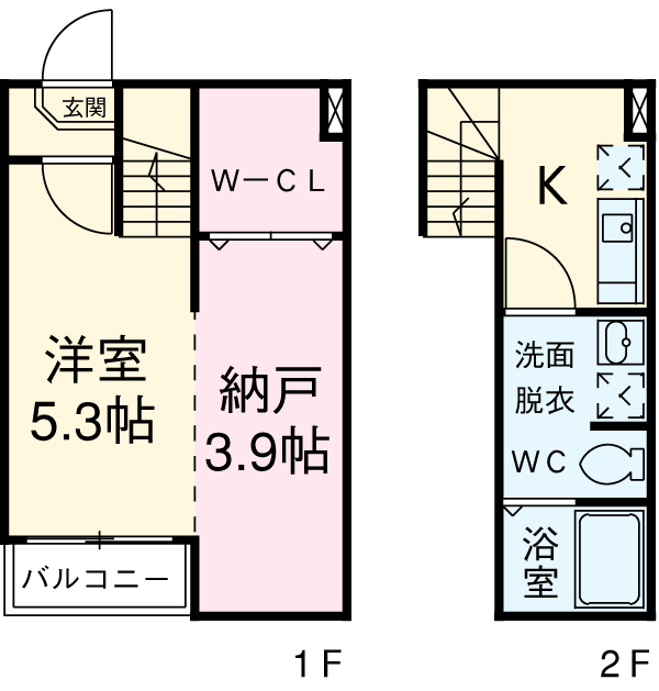 エメテラスの間取り