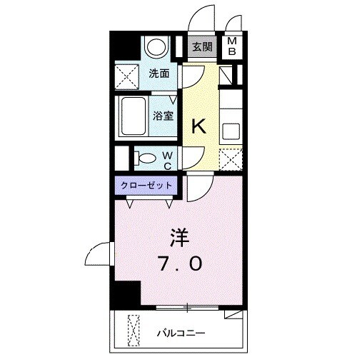 カルム・アビタシオンの間取り
