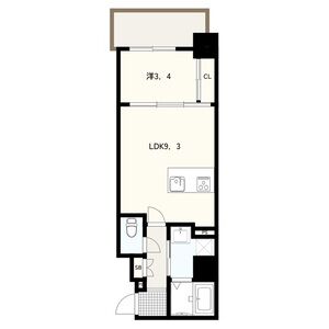 フォーリアライズ京都大将軍の間取り