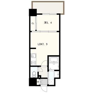 フォーリアライズ京都大将軍の間取り