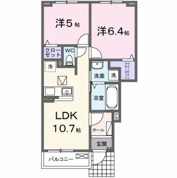 セイバリー あかねの間取り