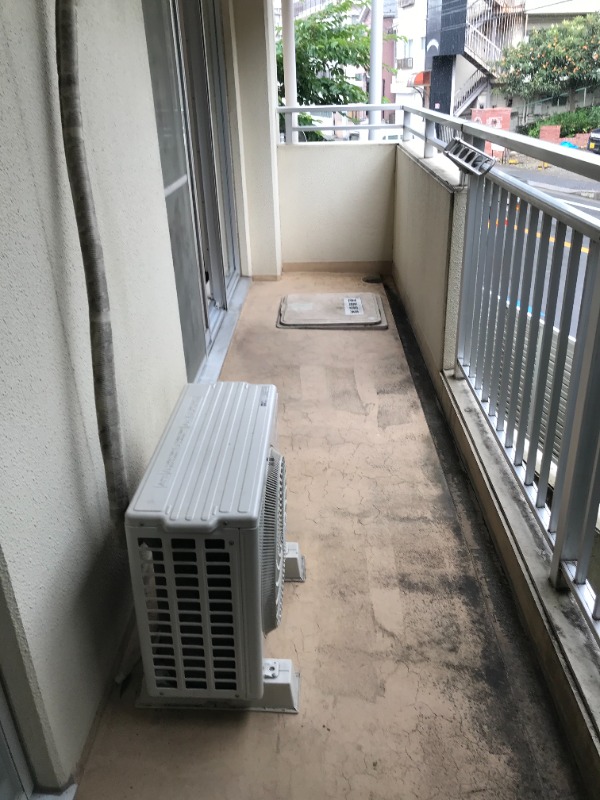 12/26 バルコニー