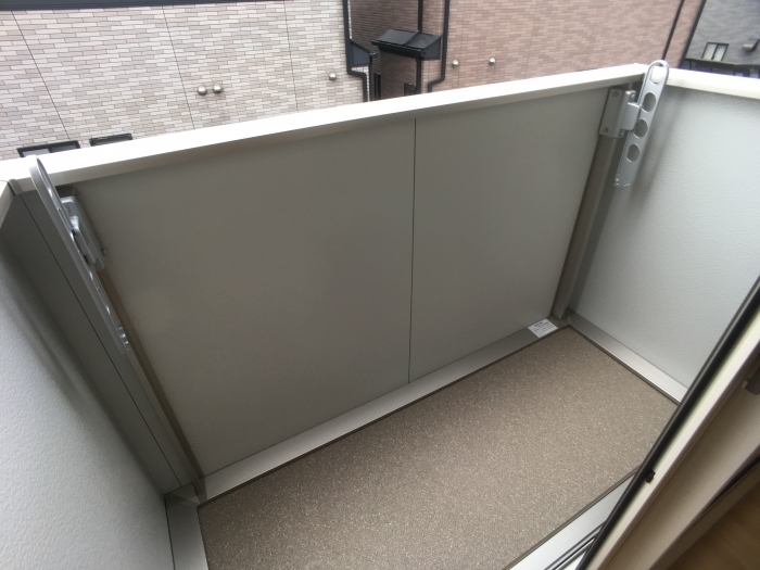 12/30 バルコニー