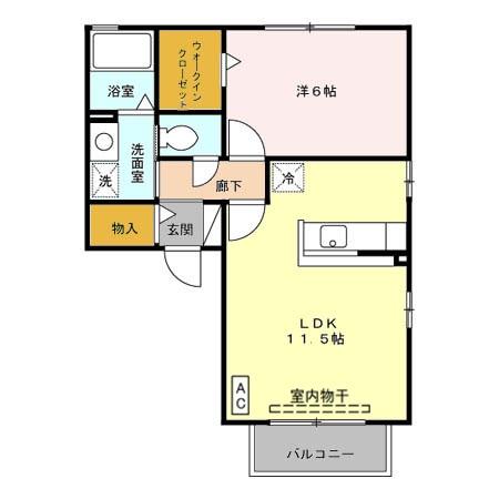 コンフォールの間取り