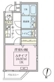 スカイルーチェ南浦和の間取り