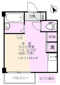 アスコット神楽坂の間取り
