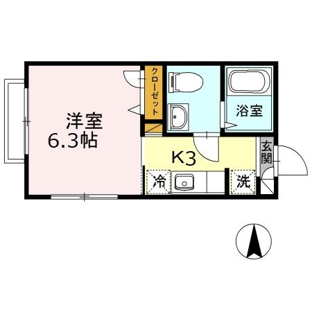 サザンEX Ⅲの間取り