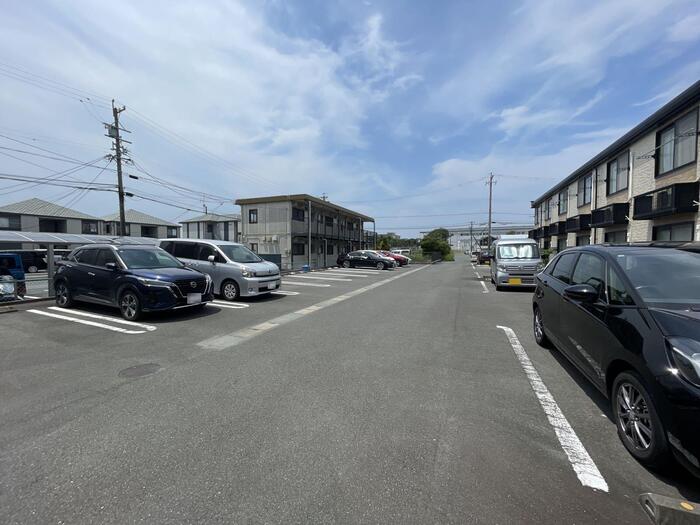6/16 駐車場