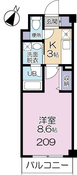 ラティーダ下並木の間取り