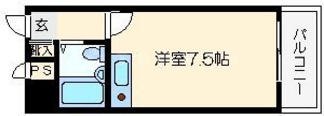 ミフネセントラルベア東三国の間取り