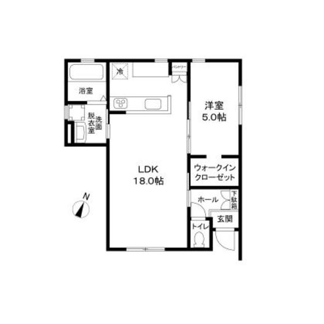 深沢ヒュッテの間取り