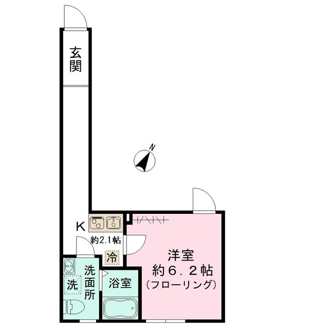 シャルムの間取り