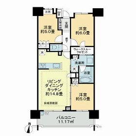 ライオンズ川口幸町グランフォートの間取り