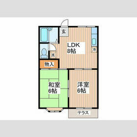 ベルヴィル628の間取り