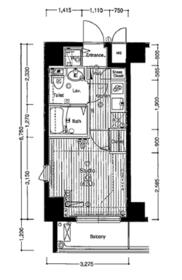 ガラ・ステージ森下の間取り