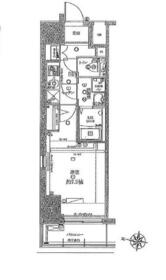 Rising place 西浅草の間取り