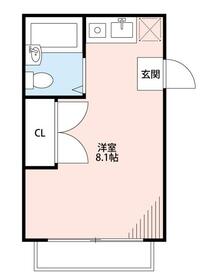 いつきレジデンス弐番館の間取り